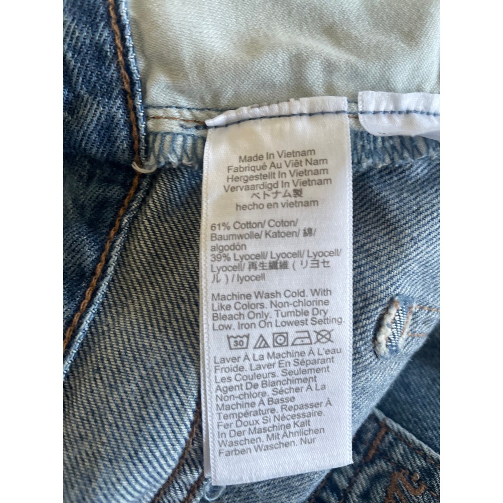 Madewell Jeans Ultimate Wide Leg Womens 29 Tall Airy Denim Blue NZ571 Pickett - Picture 11 of 15